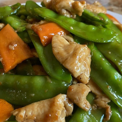 ChickenSnowPeas